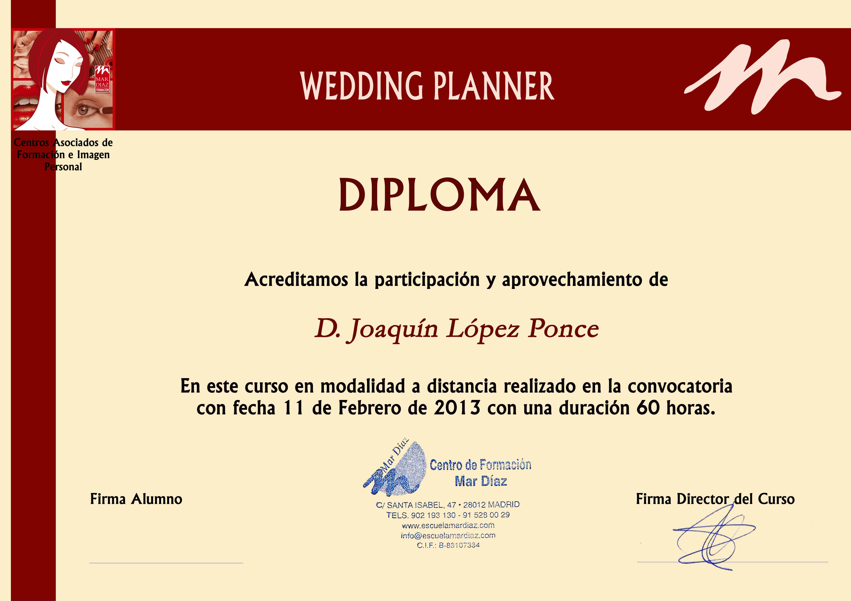 Diploma de curso tecnico
